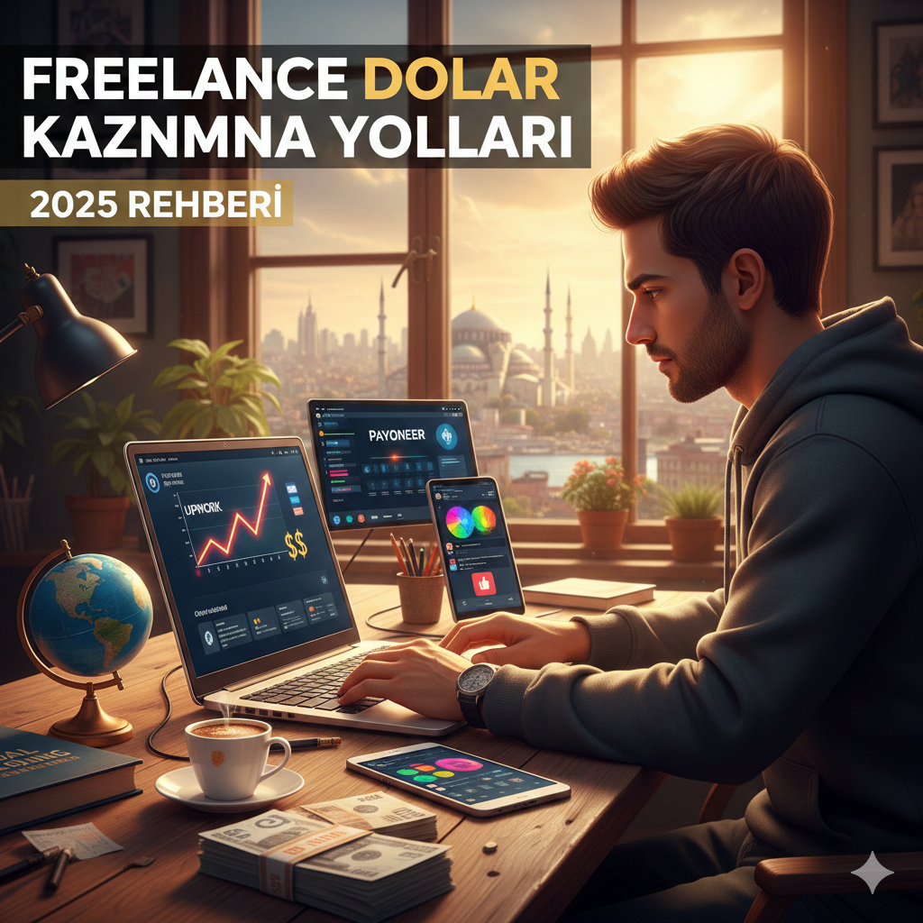 Freelance çalışarak dolar kazanma yolları