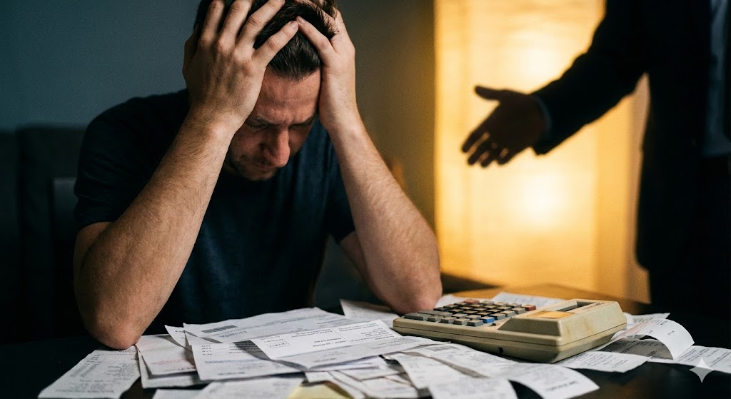 Ödenemeyen kredi borçları için yapılandırma hesaplaması yapan kişi. - Yapılandırma Nedir