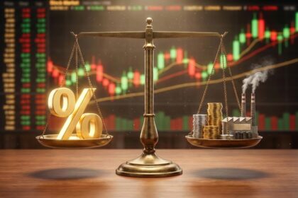 Merkez Bankası faiz kararı terazi görseli