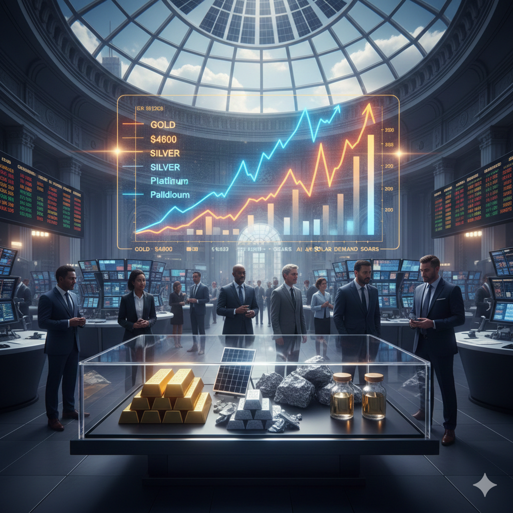 Küresel Ekonomide Değerli Madenlerin Egemenliği